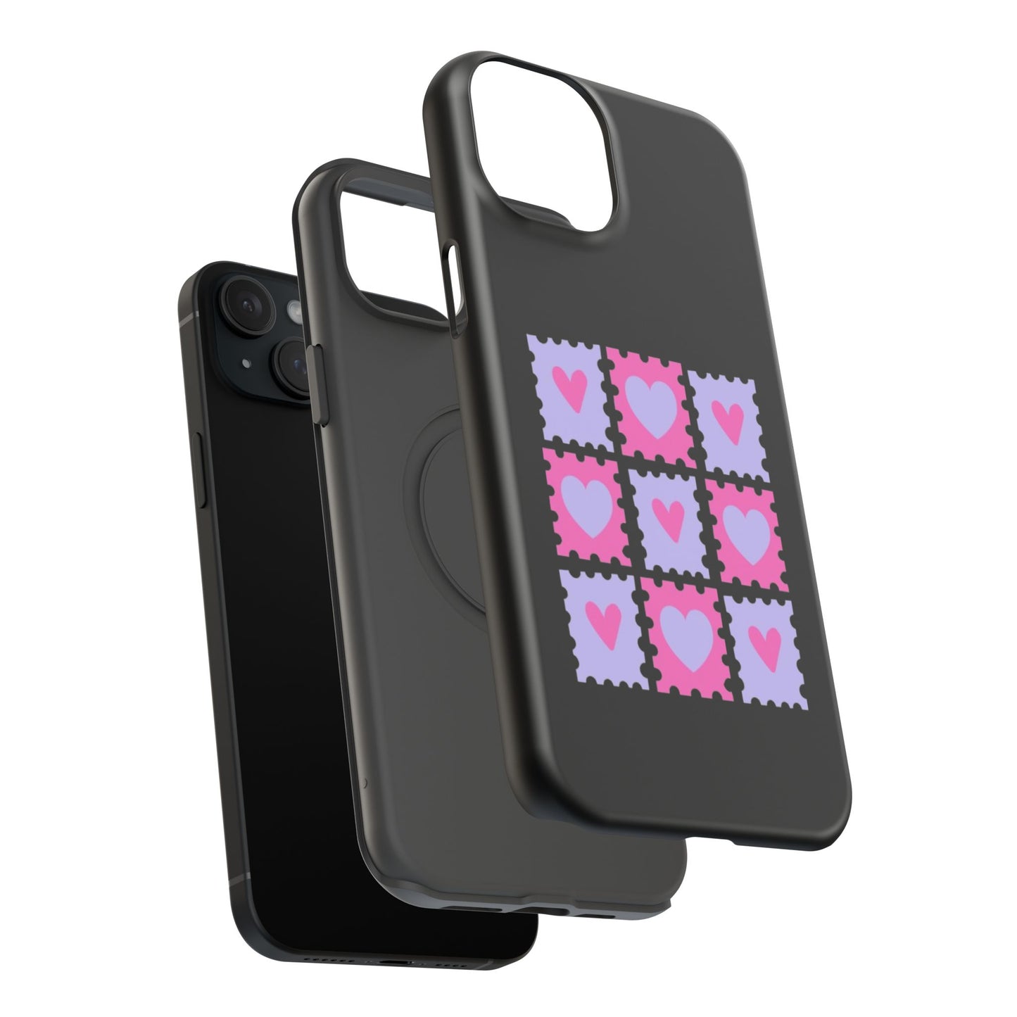 Heartfelt Impact-Resistant Phone Case | Cute , Durable Phone Cover, Stylish Protector, Unique Love Design, Heart Theme