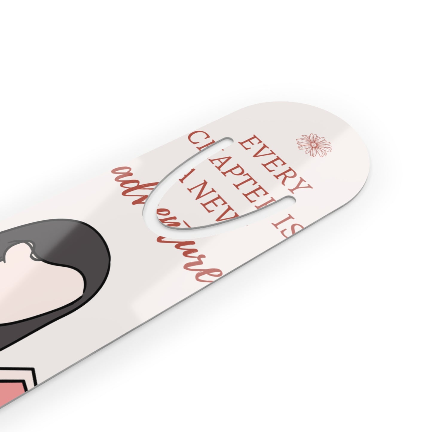 Inspirational Bookmark for Readers, Book Lover Gift, Every Chapter is a New Adventure, Cute Bookmarks, Reading Accessories