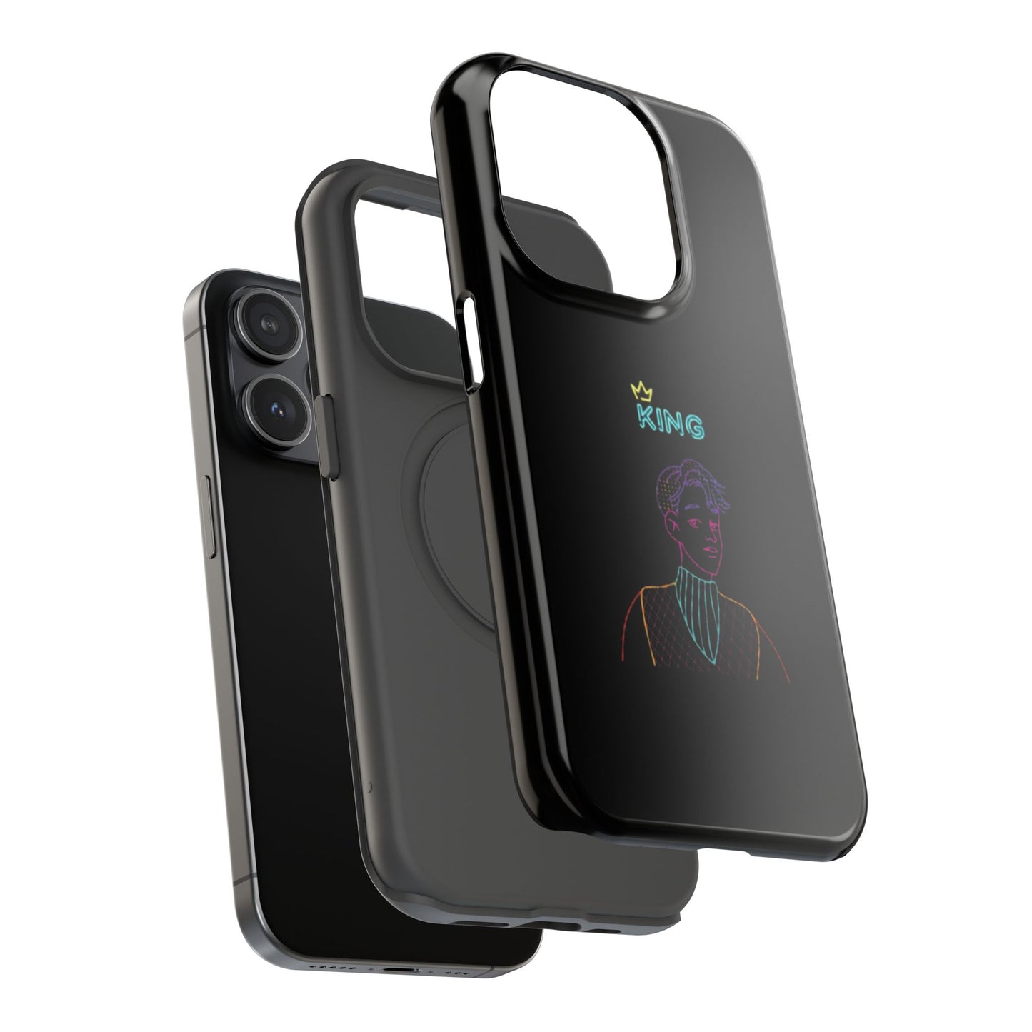 Impact-Resistant Phone Case – Durable, Stylish Protection for Your Phone, Gift for Royalty Enthusiasts, Smartphone