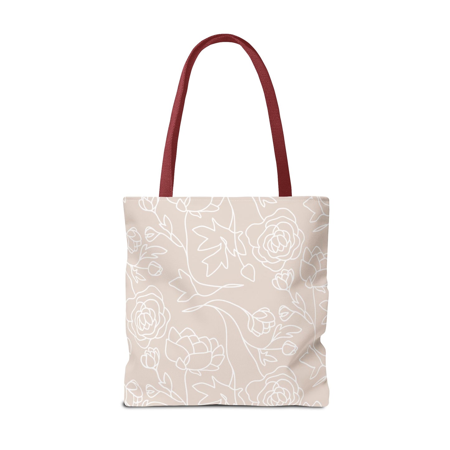 Inspirational Floral Tote Bag |Bag for Everyday Use, Eco-Friendly Gift, Shopping Bag, Beach Tote, Gift for Friends