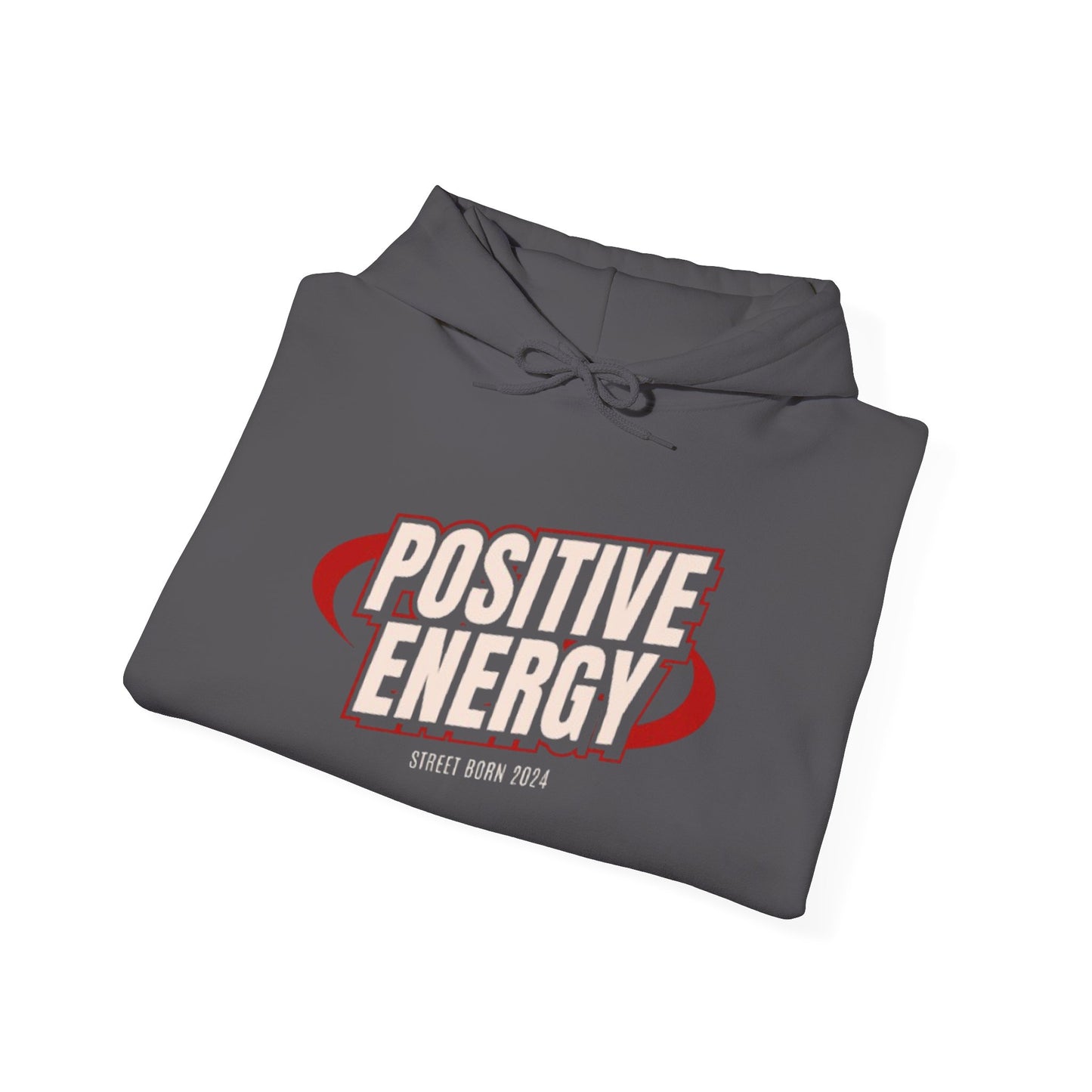 Positive Energy Men Heavy Blend™ Hoodie - Cozy Sweatshirt , Perfect Gift for Holidays, Chill Vibes
