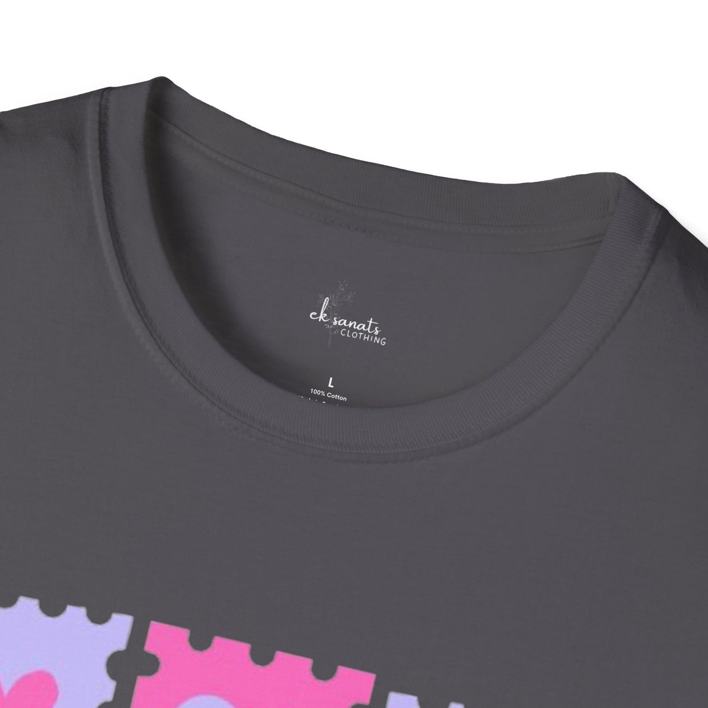 Heart Stamp Softstyle T-Shirt |Women Tee for Valentine's Day, Birthday Gift, Casual Wear