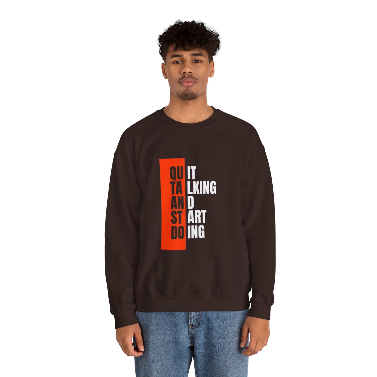 Crewneck Sweatshirt -Men Apparel, Cozy Sweatshirt, Gift for Him , Everyday Outfit, Relaxed Fit
