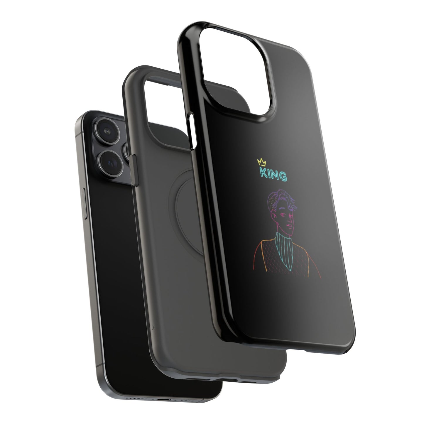 Impact-Resistant Phone Case  – Durable, Stylish Protection for Your Phone, Gift for Royalty Enthusiasts, Smartphone