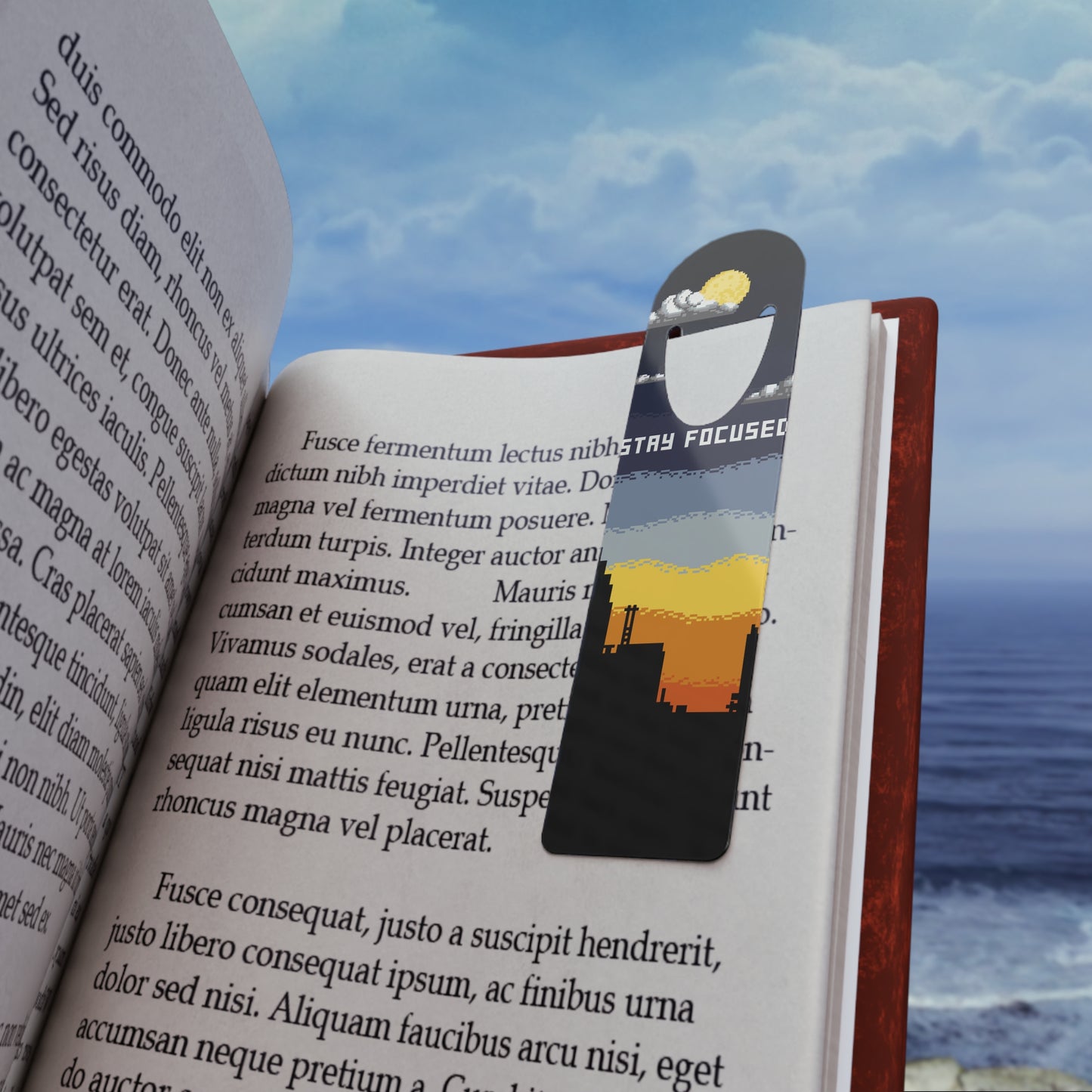 Motivational Bookmark - Stay Focused,Study Tool,Bookmark