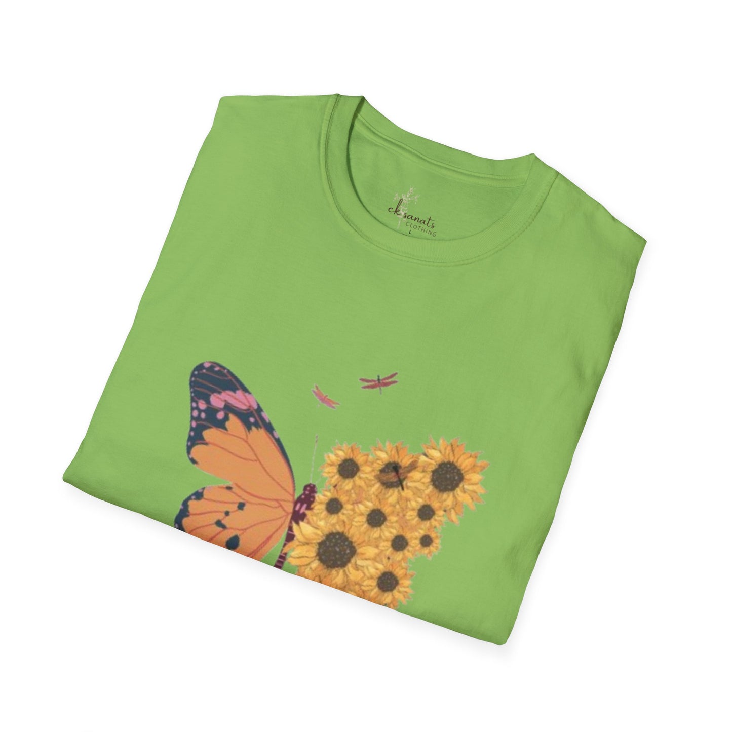Women Softstyle T-Shirt| Butterfly, Summer Fashion, Daily wear