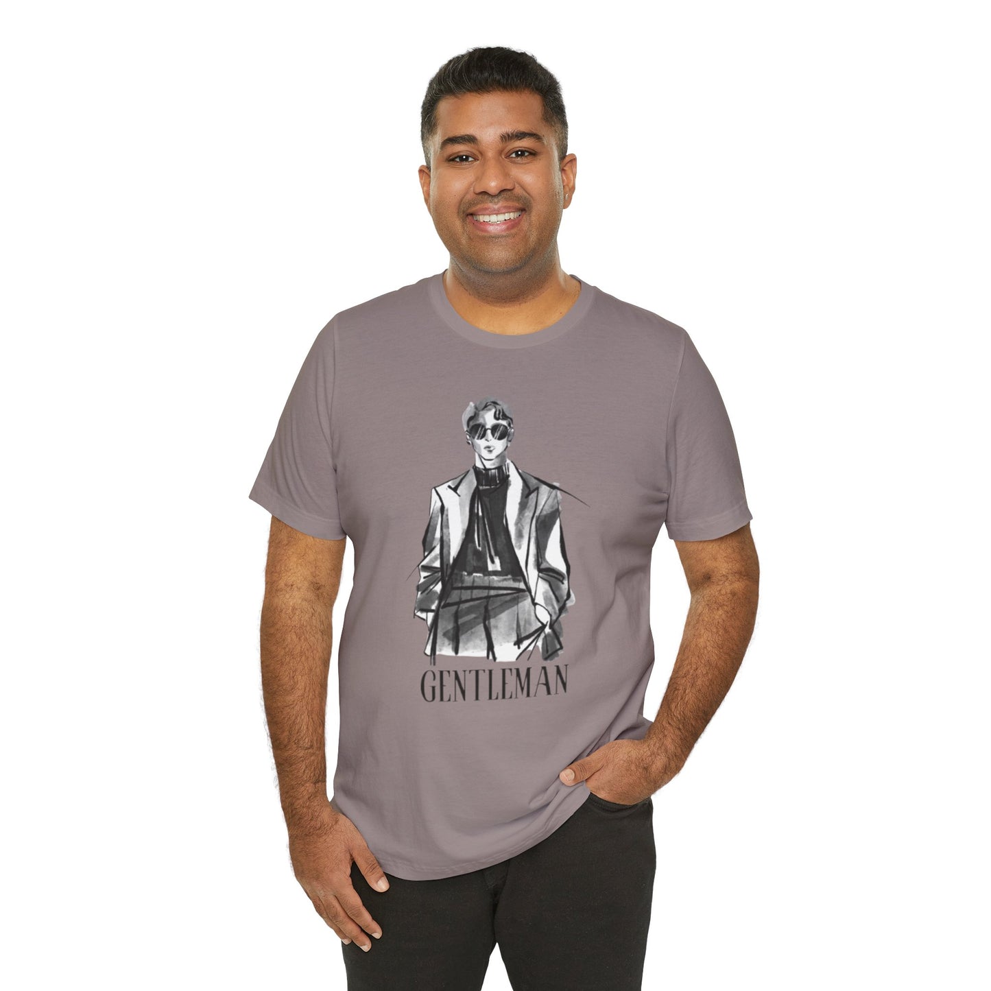 Gentleman Graphic Tee, Cool  Wear, Gift for Men, Stylish Streetwear, Men Fashion Shirt, Trendy Summer Top