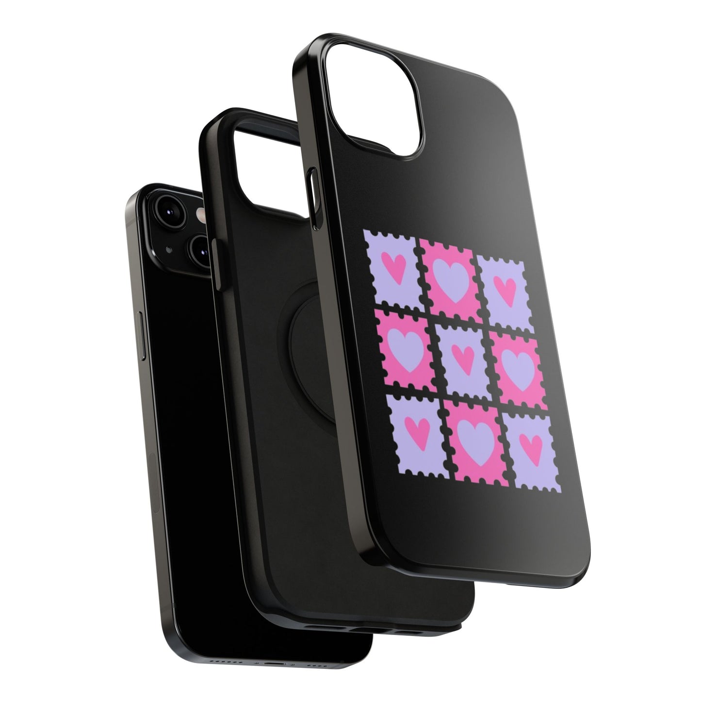 Heartfelt Impact-Resistant Phone Case | Cute , Durable Phone Cover, Stylish Protector, Unique Love Design, Heart Theme