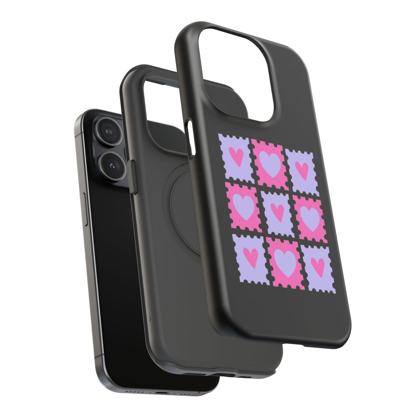 Heartfelt Impact-Resistant Phone Case | Cute , Durable Phone Cover, Stylish Protector, Unique Love Design, Heart Theme