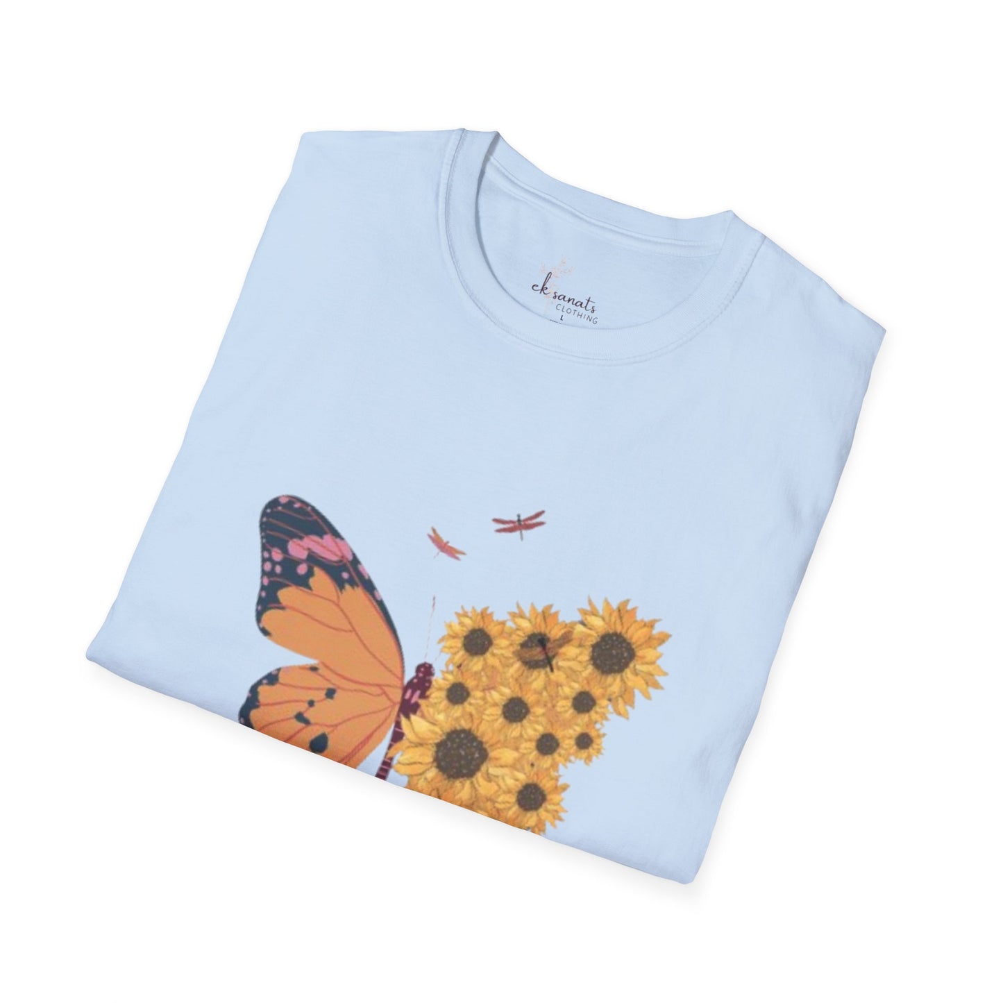 Women Softstyle T-Shirt| Butterfly, Summer Fashion, Daily wear