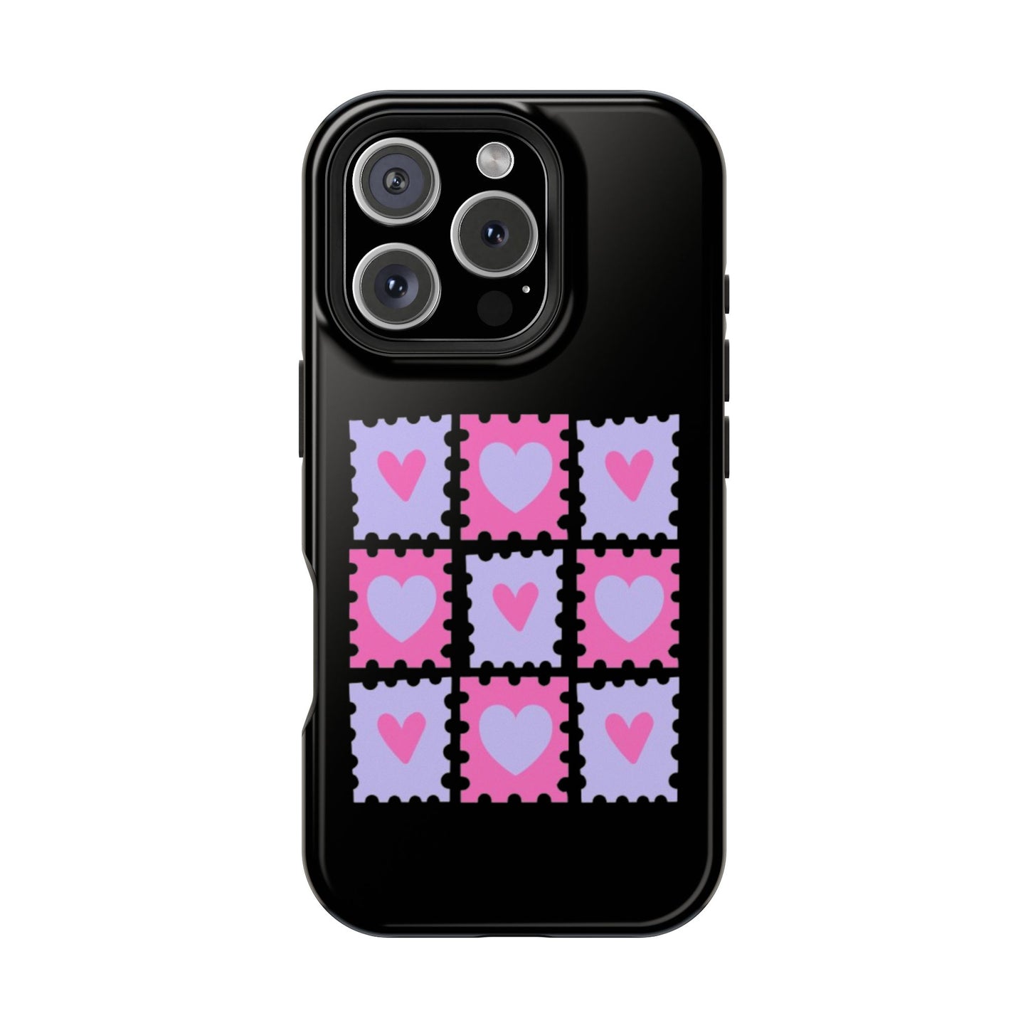 Heartfelt Impact-Resistant Phone Case | Cute , Durable Phone Cover, Stylish Protector, Unique Love Design, Heart Theme