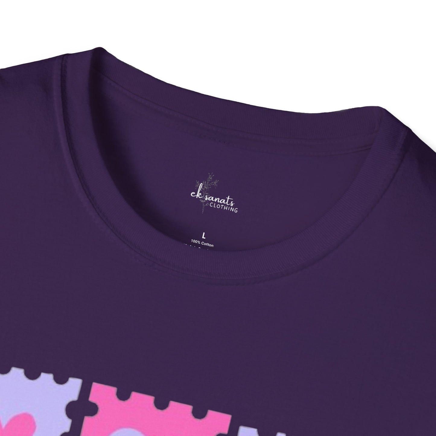 Heart Stamp Softstyle T-Shirt |Women Tee for Valentine's Day, Birthday Gift, Casual Wear