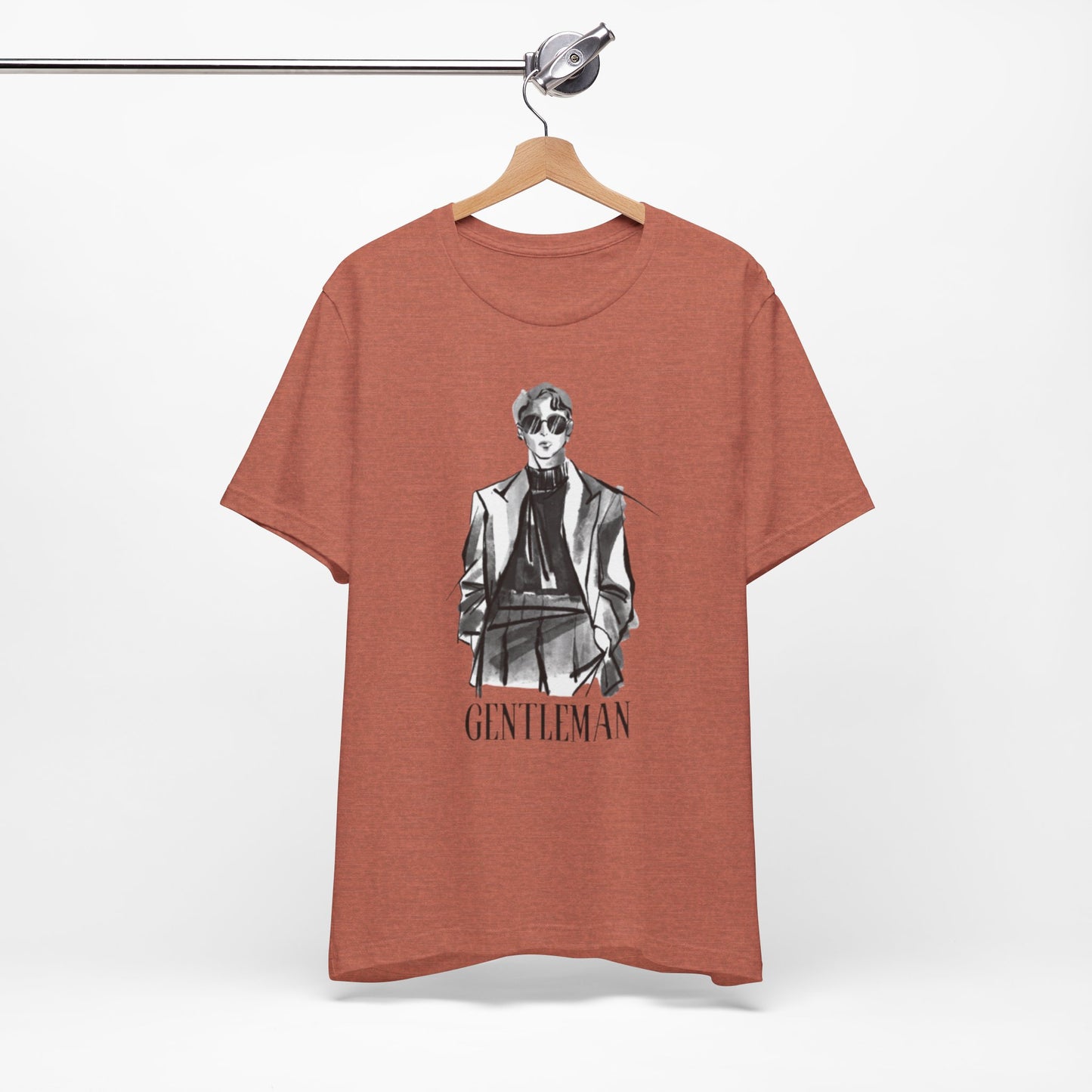 Gentleman Graphic Tee, Cool  Wear, Gift for Men, Stylish Streetwear, Men Fashion Shirt, Trendy Summer Top