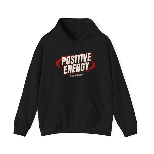 Positive Energy Men Heavy Blend™ Hoodie - Cozy Sweatshirt , Perfect Gift for Holidays, Chill Vibes
