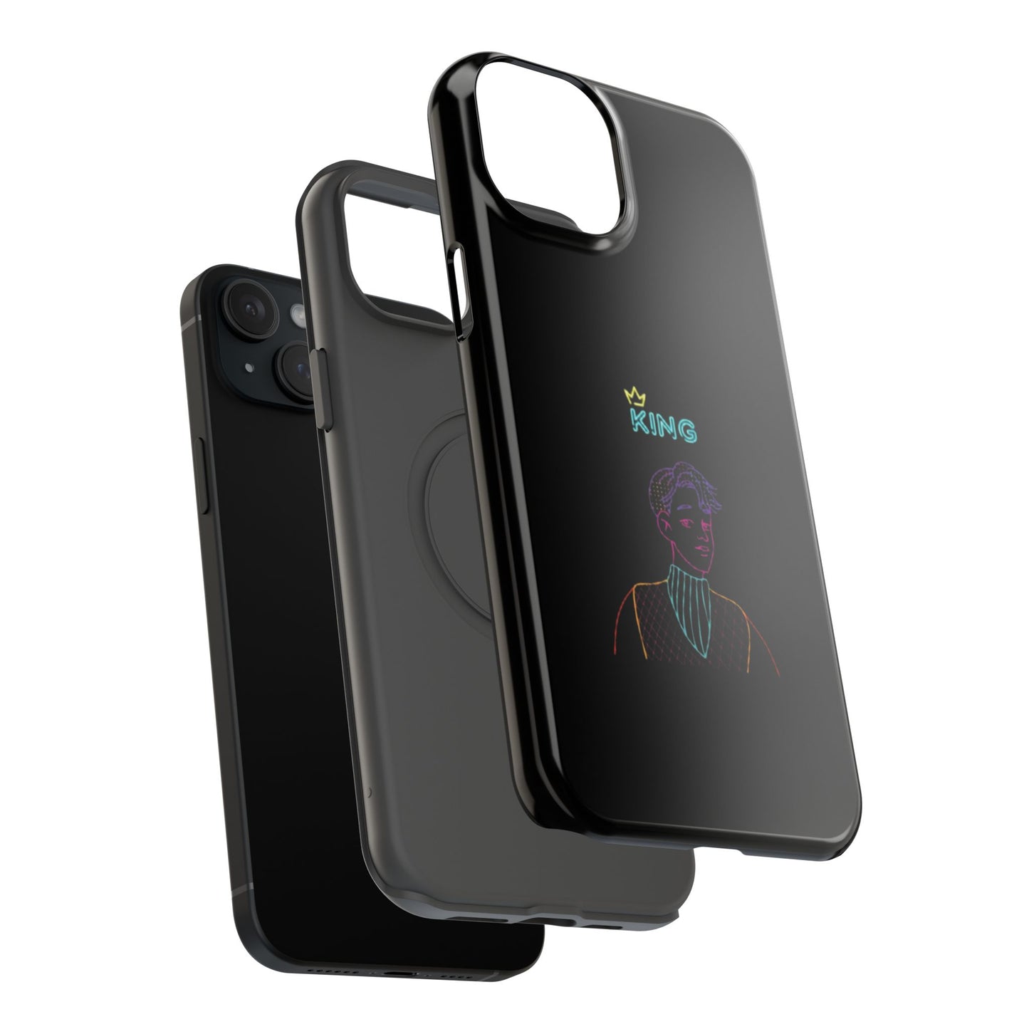 Impact-Resistant Phone Case  – Durable, Stylish Protection for Your Phone, Gift for Royalty Enthusiasts, Smartphone