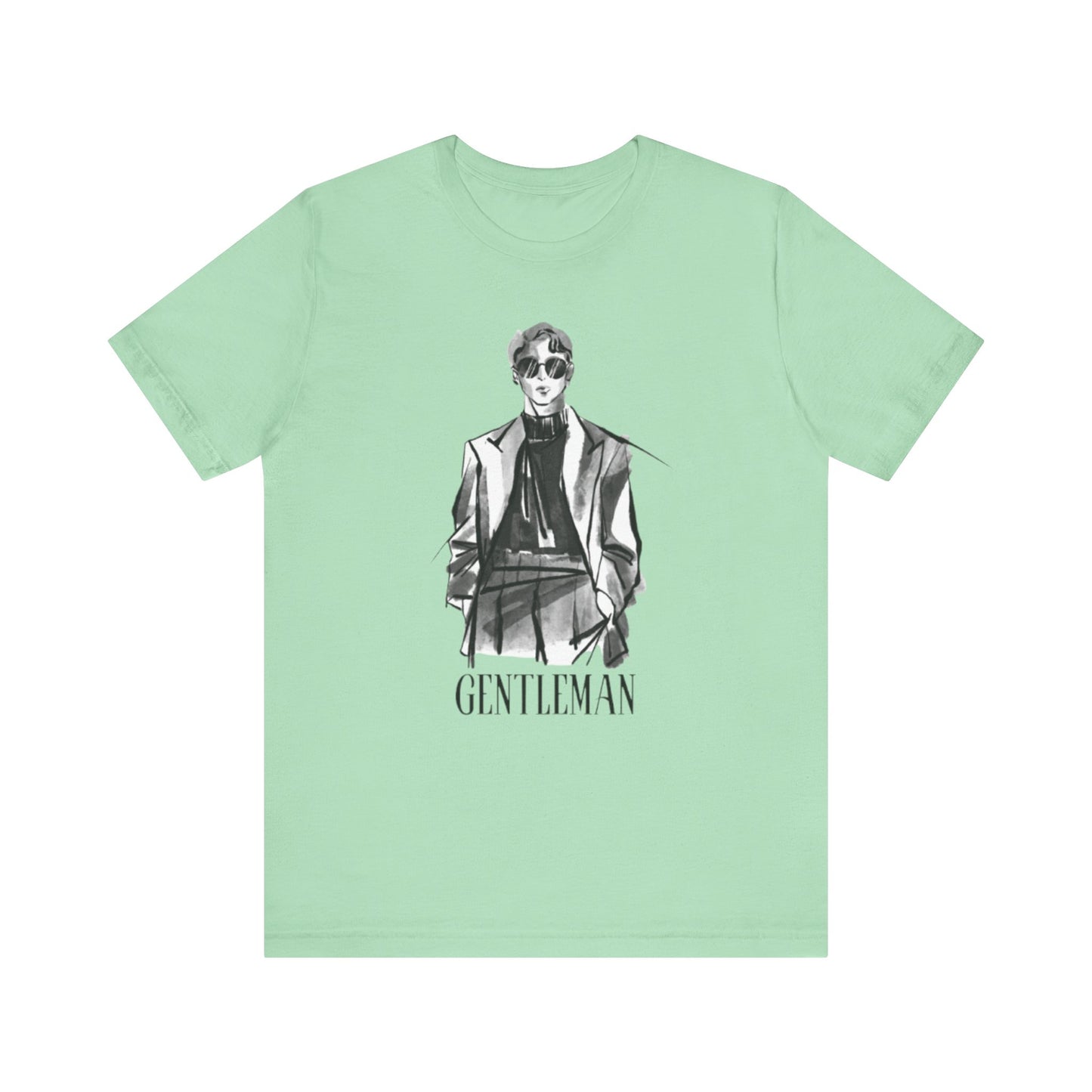 Gentleman Graphic Tee, Cool  Wear, Gift for Men, Stylish Streetwear, Men Fashion Shirt, Trendy Summer Top