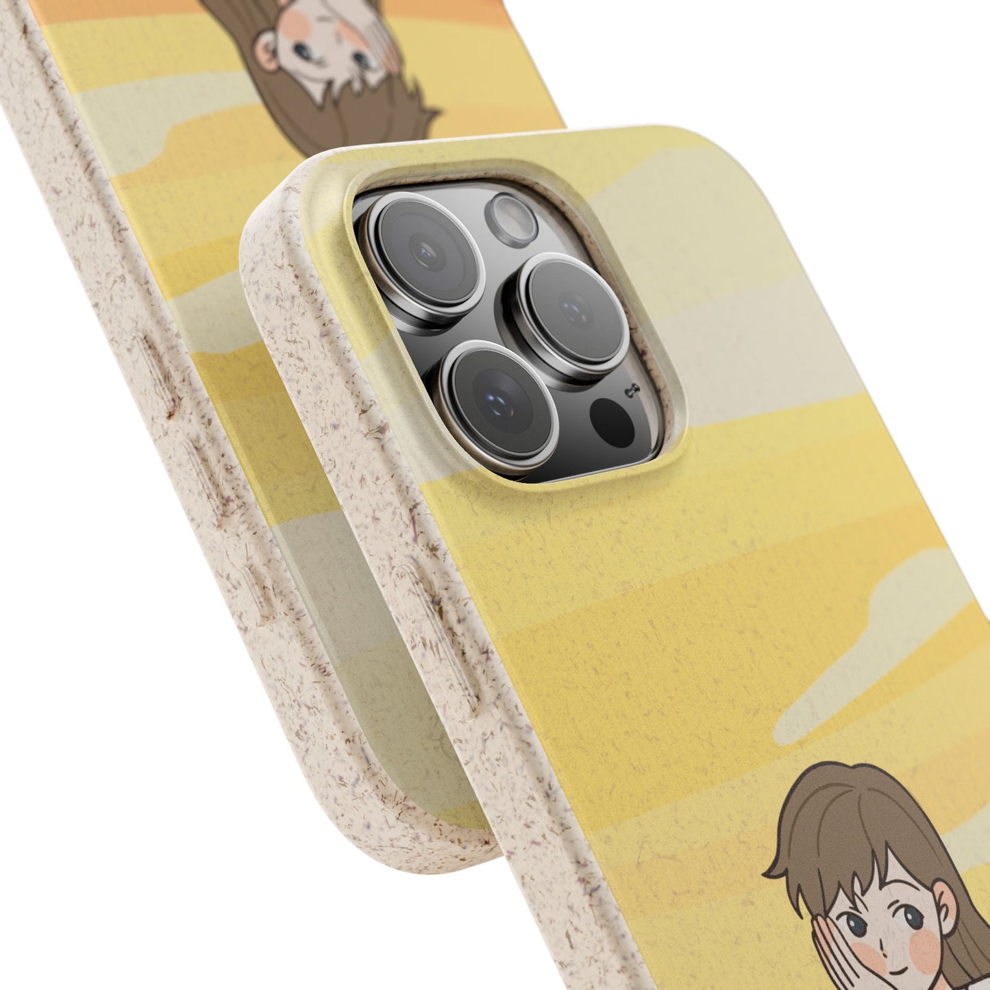 Eco-Friendly Phone Case with Sunset Girl Design, Biodegradable Cell Phone Cover for Teens, Unique Gift for Nature Lovers, Sustainable [...]
