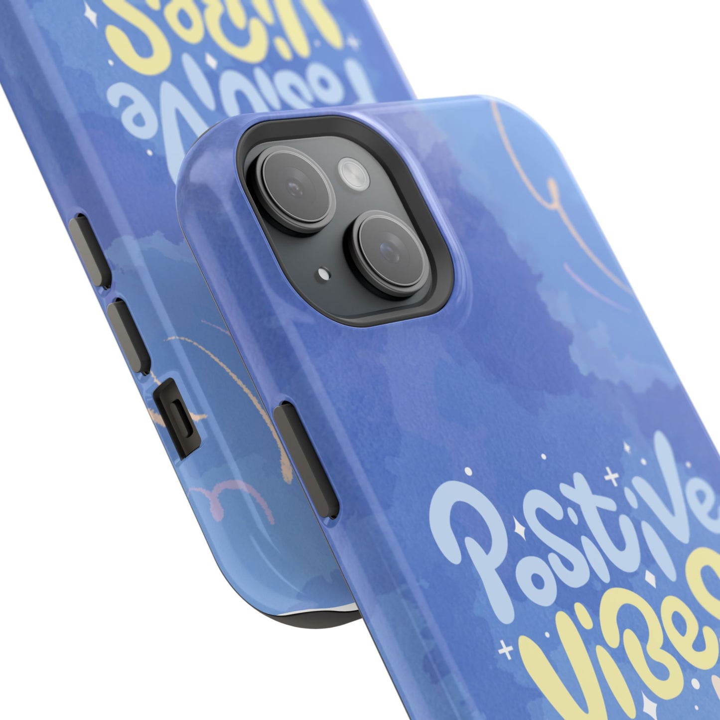 Positive Vibes Phone Case: Durable, Unique Accessories, Phone Protection