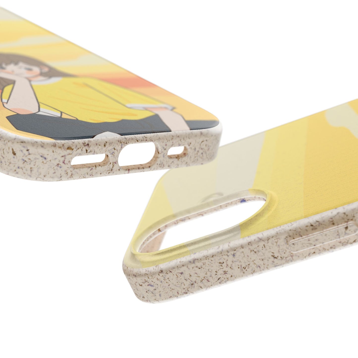 Eco-Friendly Phone Case with Sunset Girl Design, Biodegradable Cell Phone Cover for Teens, Unique Gift for Nature Lovers, Sustainable [...]