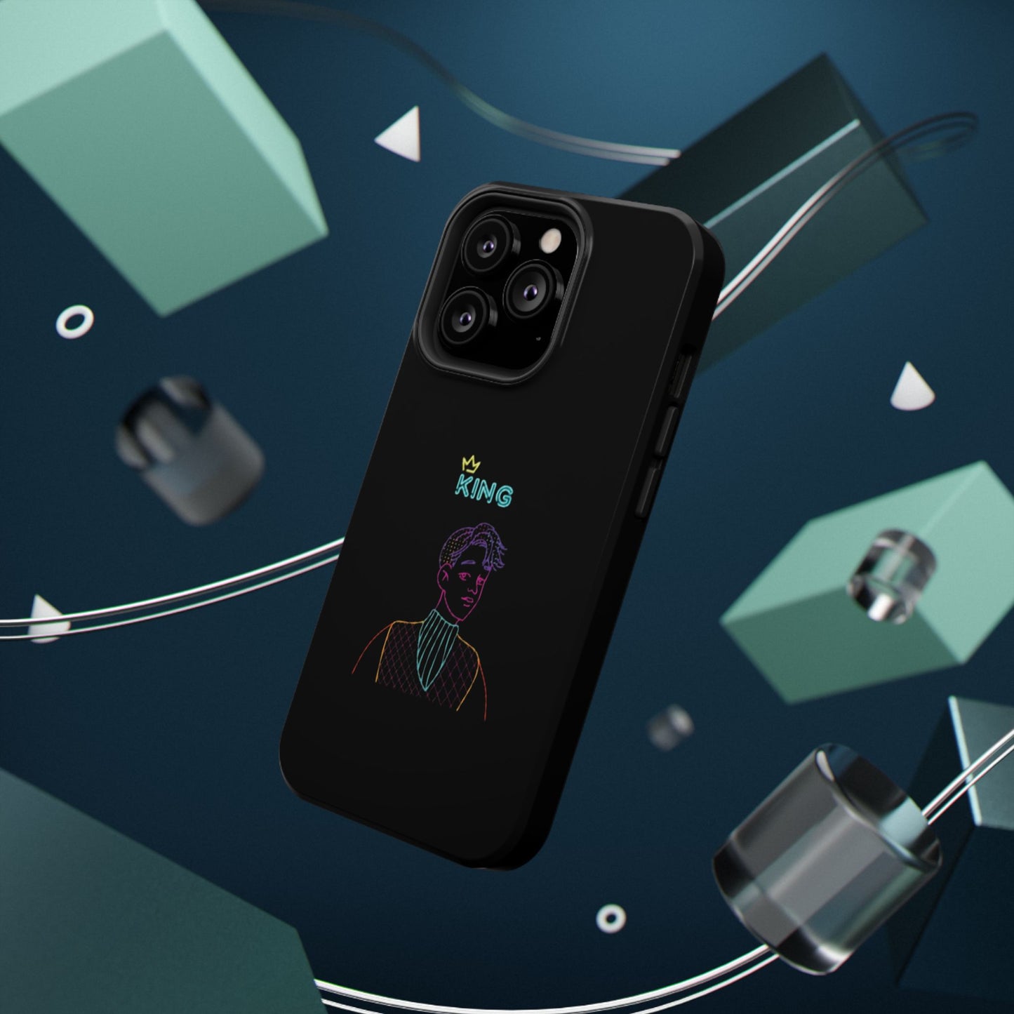 Impact-Resistant Phone Case  – Durable, Stylish Protection for Your Phone, Gift for Royalty Enthusiasts, Smartphone