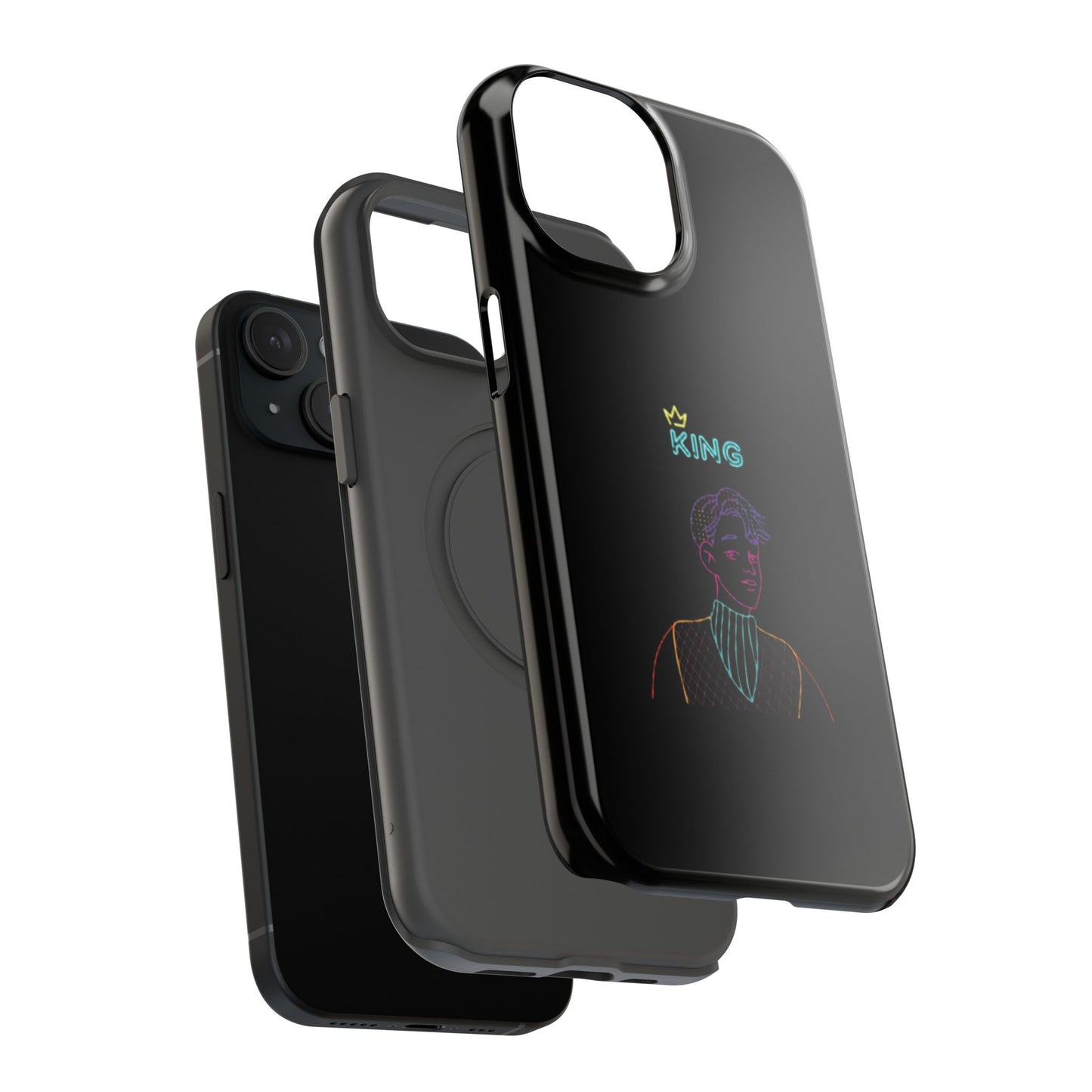Impact-Resistant Phone Case  – Durable, Stylish Protection for Your Phone, Gift for Royalty Enthusiasts, Smartphone