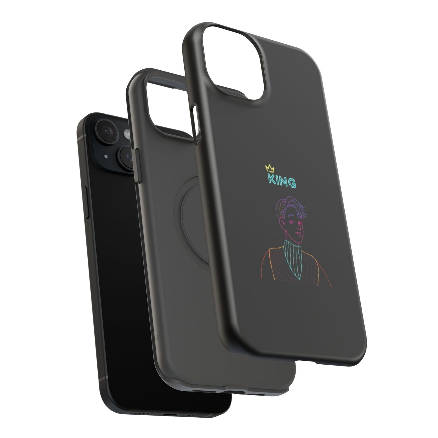 Impact-Resistant Phone Case  – Durable, Stylish Protection for Your Phone, Gift for Royalty Enthusiasts, Smartphone
