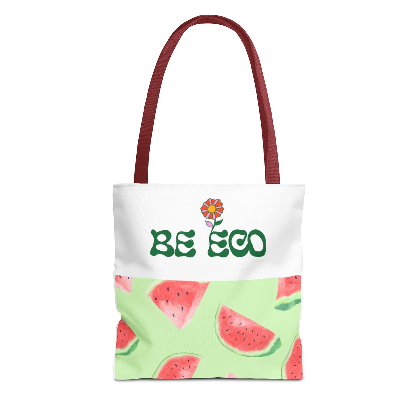 Eco-Friendly Print Tote Bag, Sustainable Summer Accessory, Reusable Grocery Bag, Gift for Eco-Conscious Friends, Beach Bag