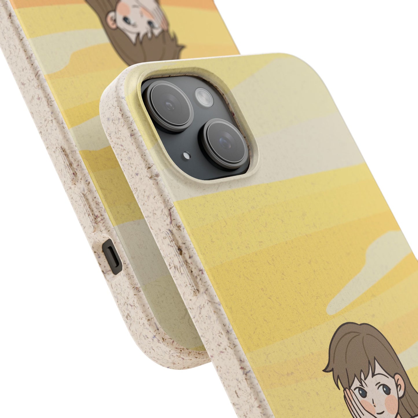 Eco-Friendly Phone Case with Sunset Girl Design, Biodegradable Cell Phone Cover for Teens, Unique Gift for Nature Lovers, Sustainable [...]