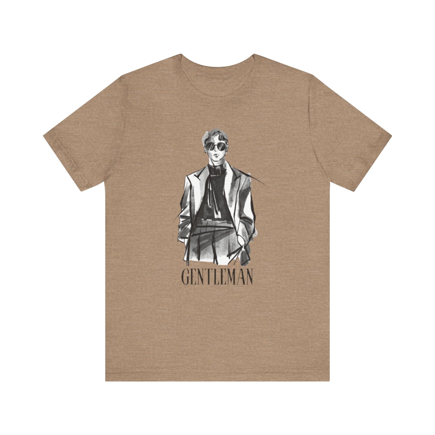 Gentleman Graphic Tee, Cool  Wear, Gift for Men, Stylish Streetwear, Men Fashion Shirt, Trendy Summer Top