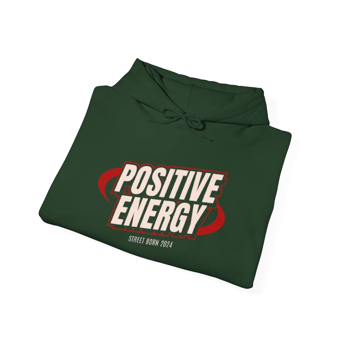 Positive Energy Men Heavy Blend™ Hoodie - Cozy Sweatshirt , Perfect Gift for Holidays, Chill Vibes
