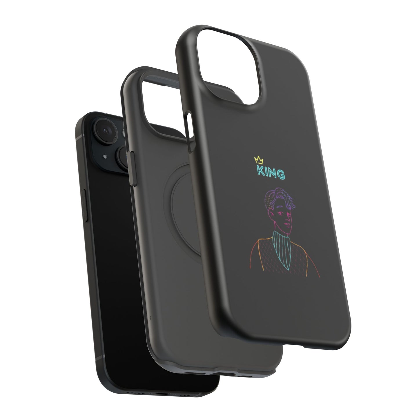 Impact-Resistant Phone Case  – Durable, Stylish Protection for Your Phone, Gift for Royalty Enthusiasts, Smartphone