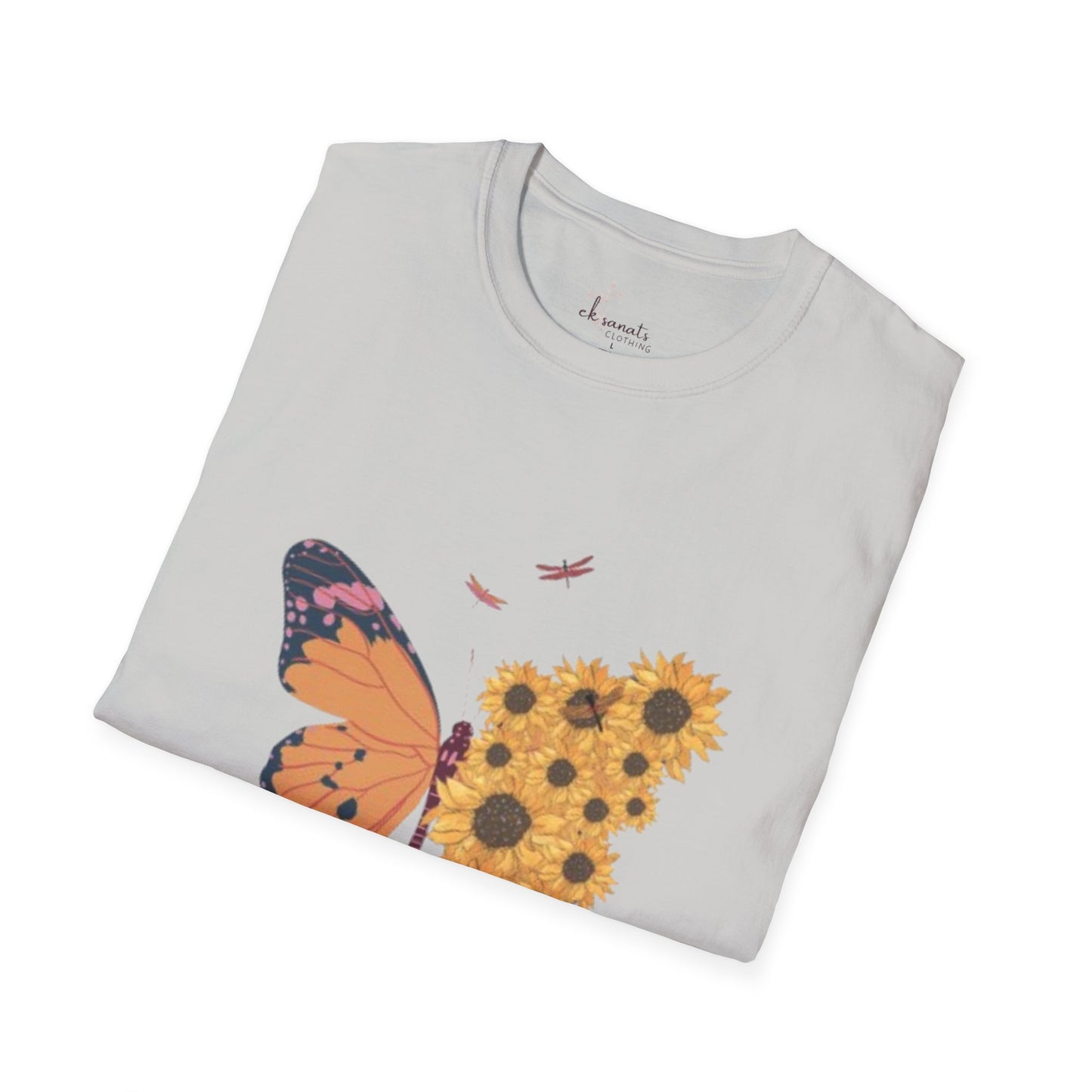 Women Softstyle T-Shirt| Butterfly, Summer Fashion, Daily wear