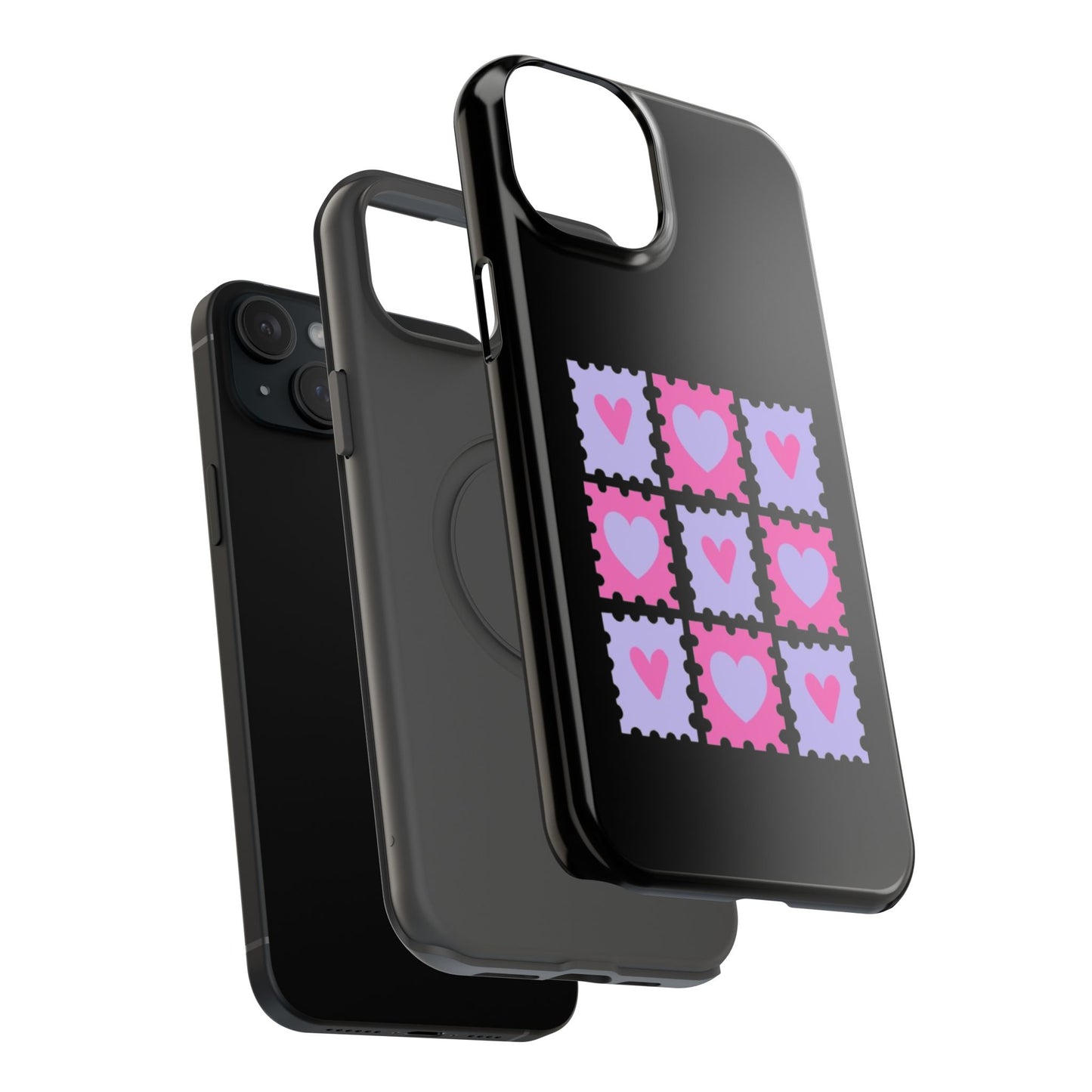Heartfelt Impact-Resistant Phone Case | Cute , Durable Phone Cover, Stylish Protector, Unique Love Design, Heart Theme
