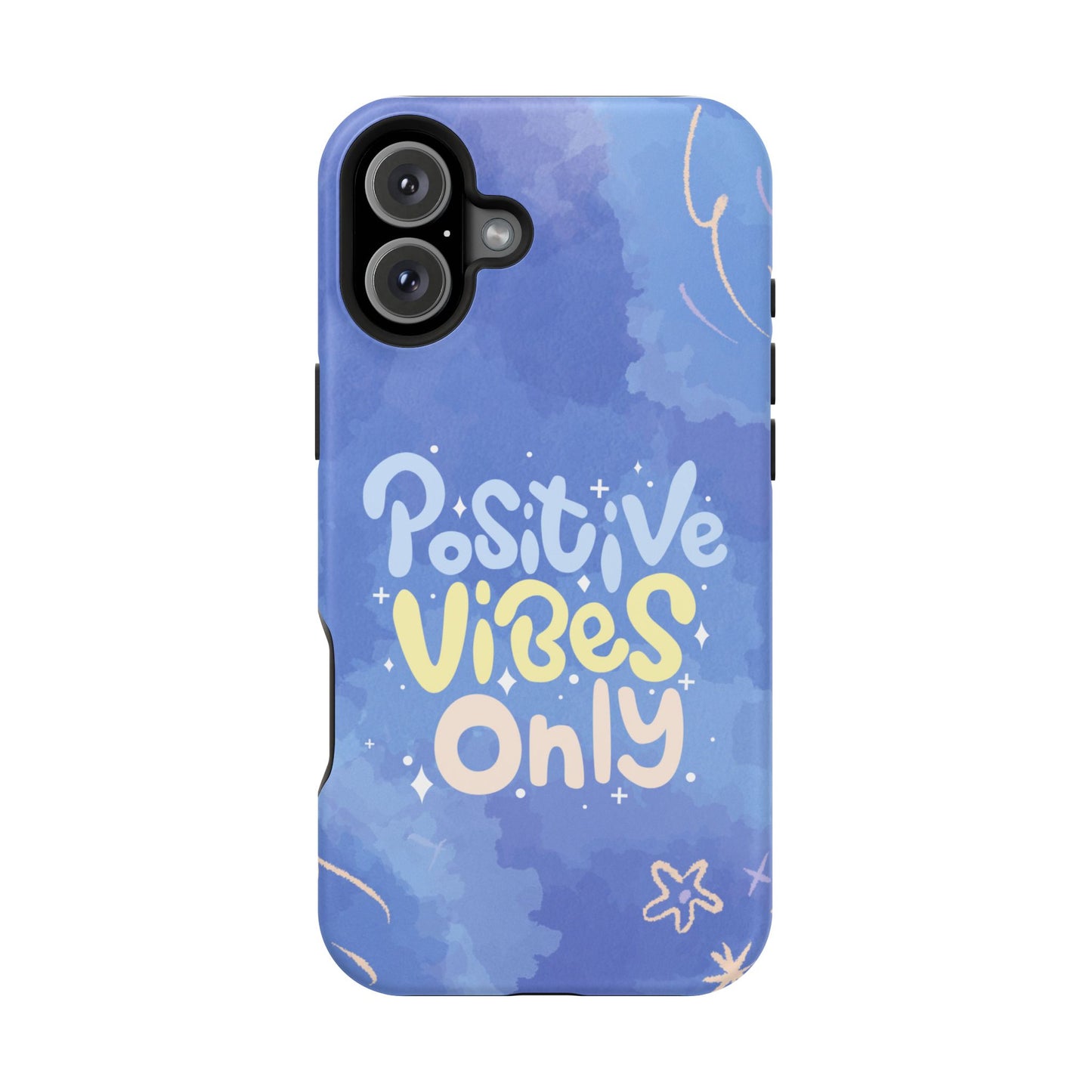 Positive Vibes Phone Case: Durable, Unique Accessories, Phone Protection