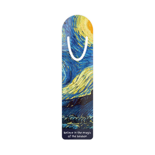 Artistic Bookmark - Unique, Gifts for Readers, Book Lovers, Cozy Reading Accessories, Believe in the Magic
