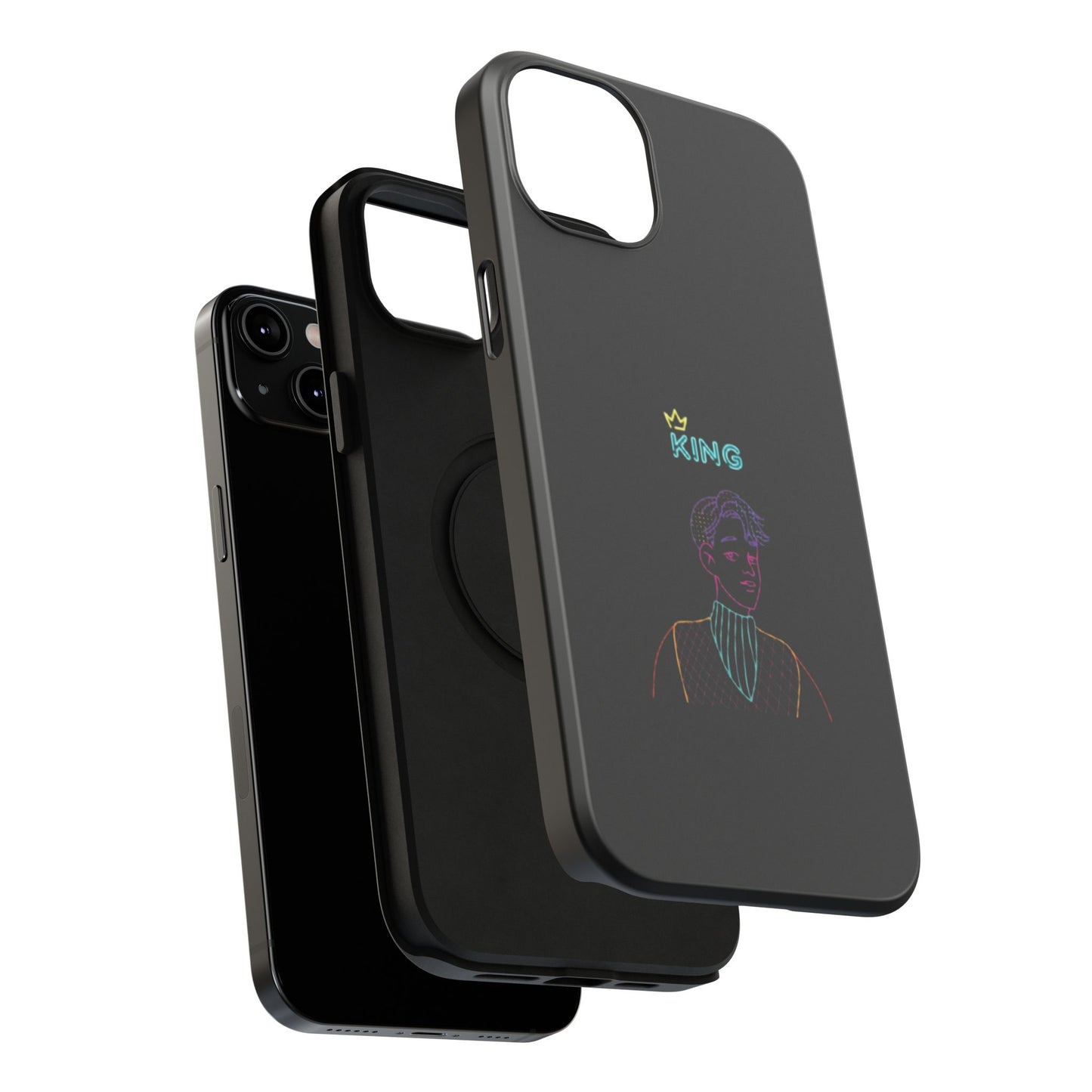 Impact-Resistant Phone Case  – Durable, Stylish Protection for Your Phone, Gift for Royalty Enthusiasts, Smartphone