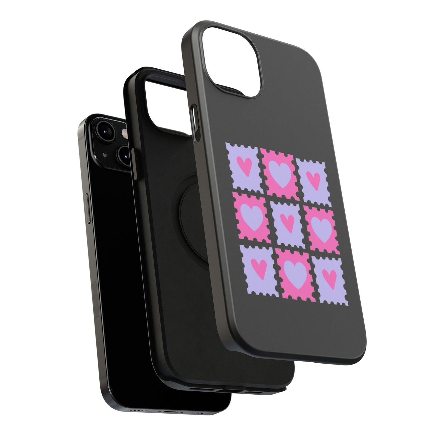 Heartfelt Impact-Resistant Phone Case | Cute , Durable Phone Cover, Stylish Protector, Unique Love Design, Heart Theme