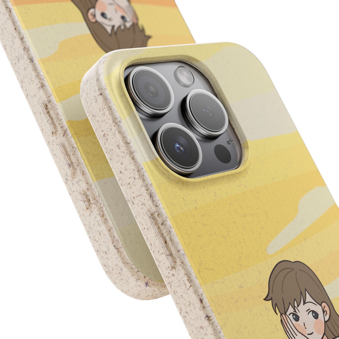 Eco-Friendly Phone Case with Sunset Girl Design, Biodegradable Cell Phone Cover for Teens, Unique Gift for Nature Lovers, Sustainable [...]
