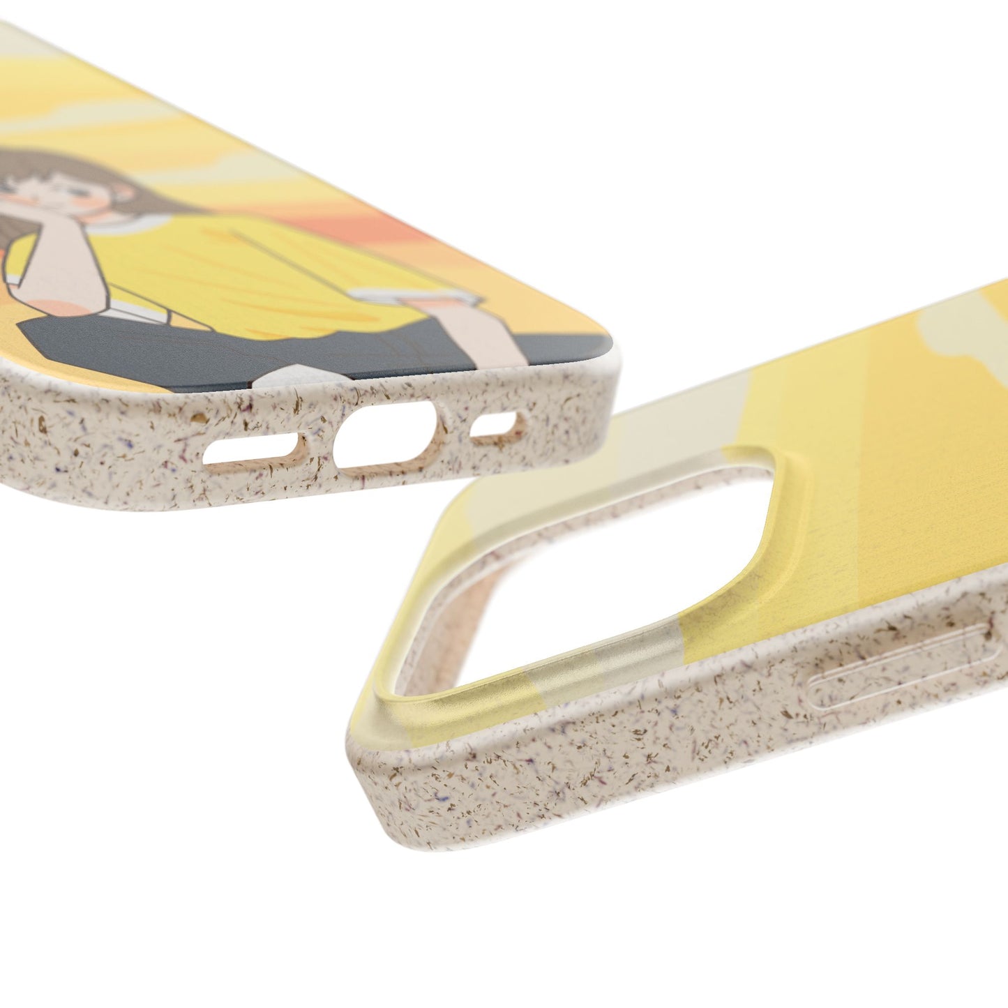 Eco-Friendly Phone Case with Sunset Girl Design, Biodegradable Cell Phone Cover for Teens, Unique Gift for Nature Lovers, Sustainable [...]