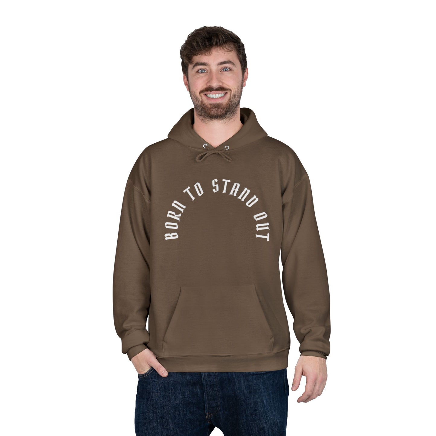 Men Gothic Hoodie, Eco-Friendly Sweatshirt, Skull Art Design, Unique Gift for Him