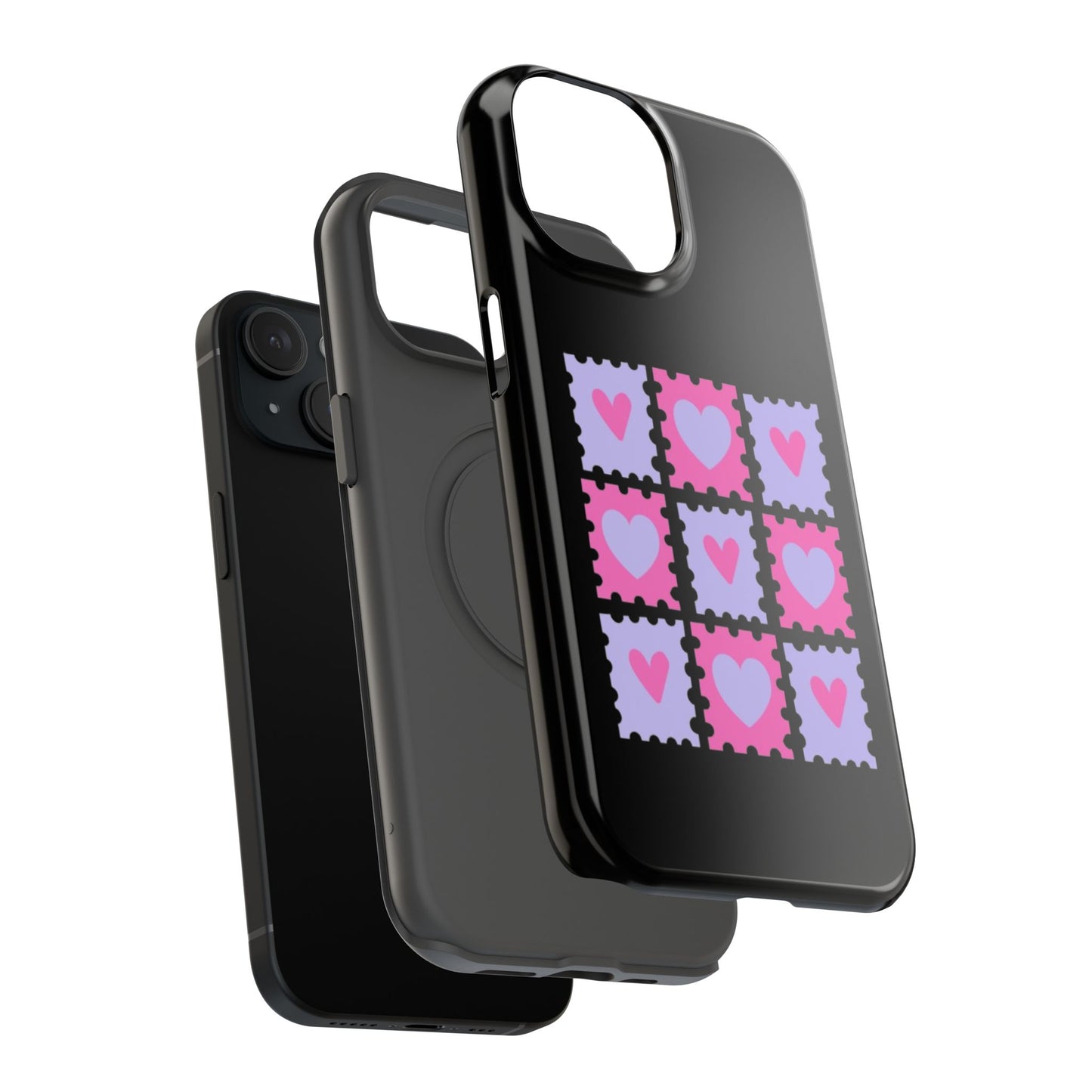 Heartfelt Impact-Resistant Phone Case | Cute , Durable Phone Cover, Stylish Protector, Unique Love Design, Heart Theme
