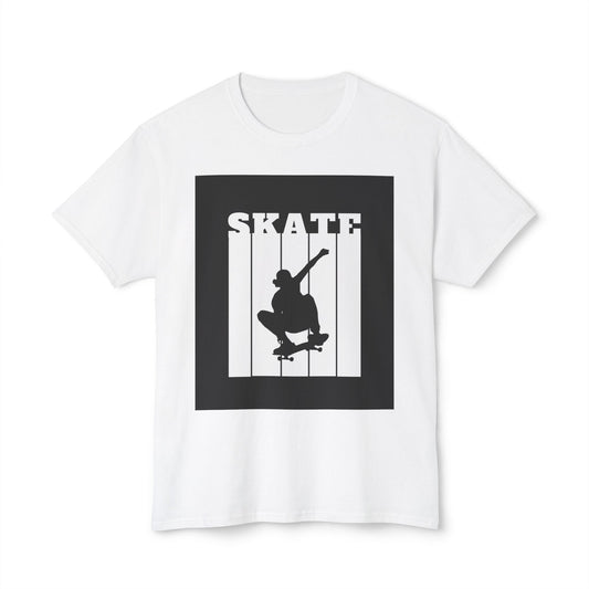 Skateboarder Graphic T-Shirt | Men Cotton Tee for Skate Lovers, Casual Wear, Gift for Skaters, Streetwear