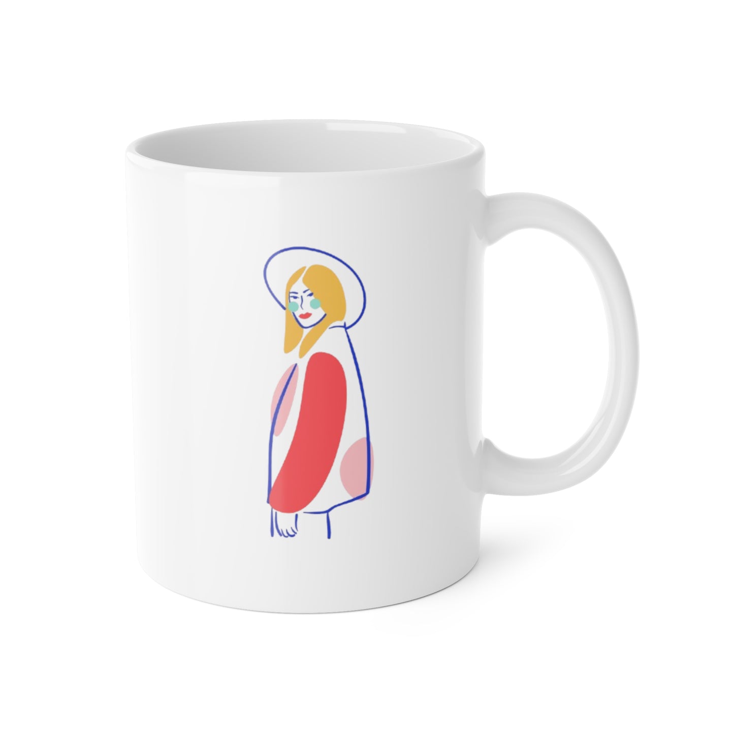Inspiring  Mug, Stay Strong & Power On, Office Mug, Gift for Friends, Coffee Cup, Self-Care Reminder