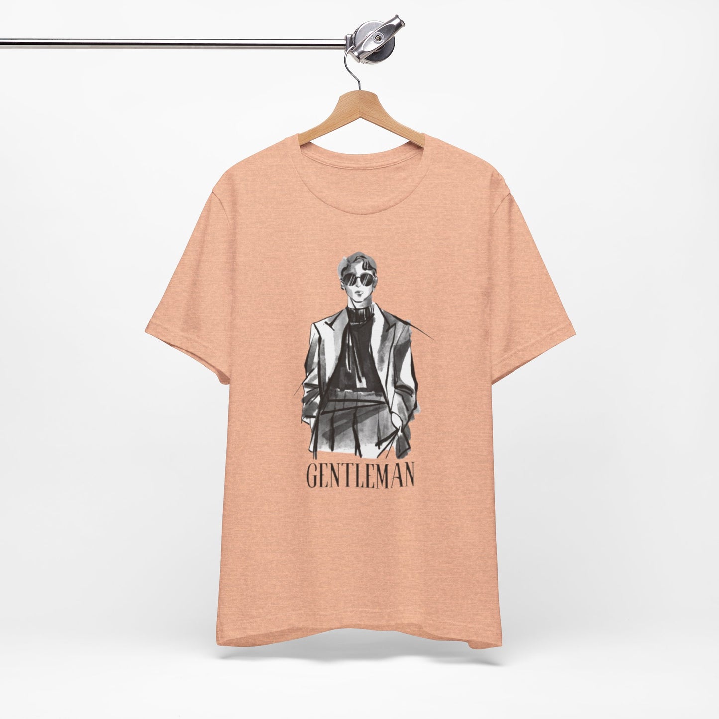 Gentleman Graphic Tee, Cool  Wear, Gift for Men, Stylish Streetwear, Men Fashion Shirt, Trendy Summer Top
