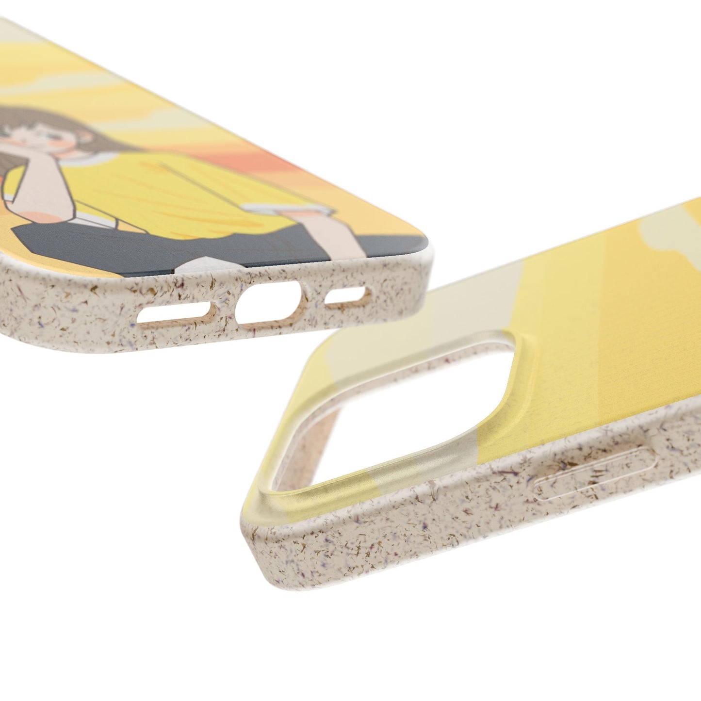 Eco-Friendly Phone Case with Sunset Girl Design, Biodegradable Cell Phone Cover for Teens, Unique Gift for Nature Lovers, Sustainable [...]