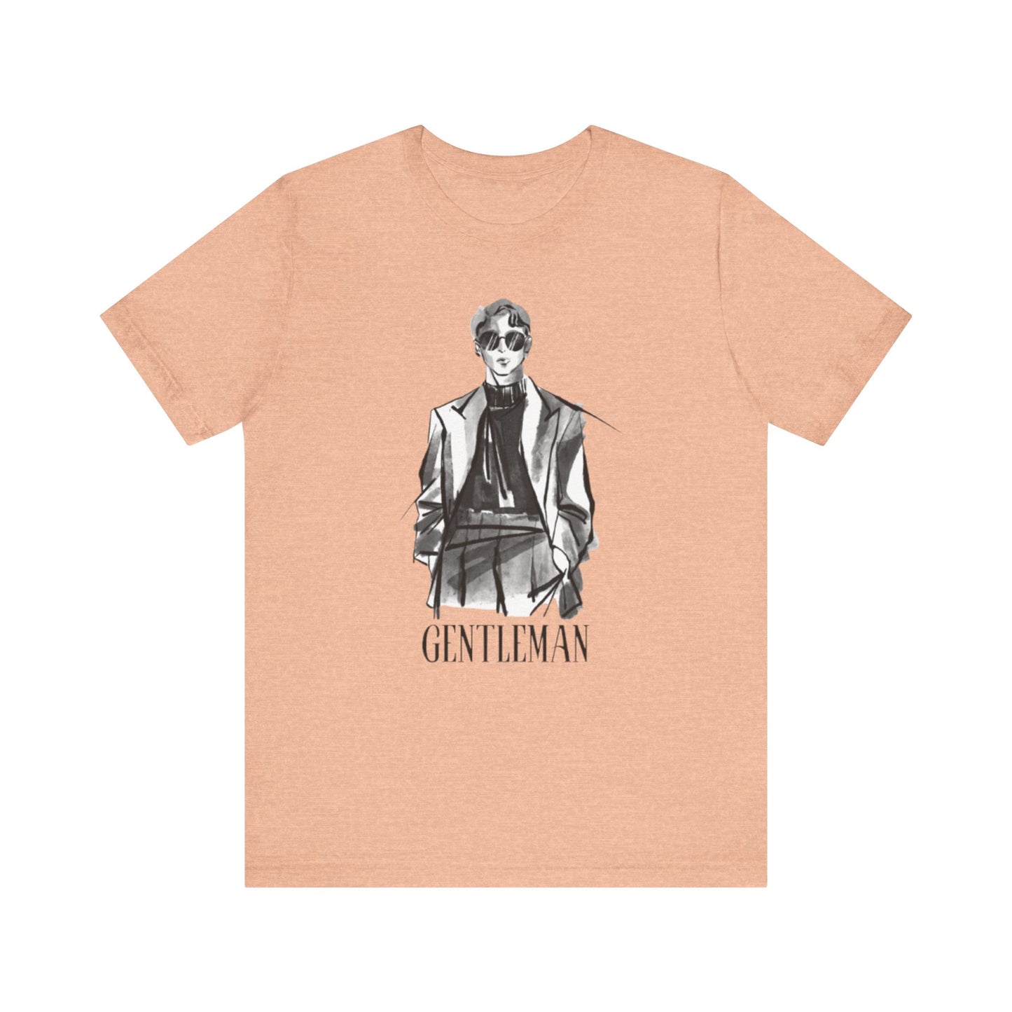 Gentleman Graphic Tee, Cool  Wear, Gift for Men, Stylish Streetwear, Men Fashion Shirt, Trendy Summer Top