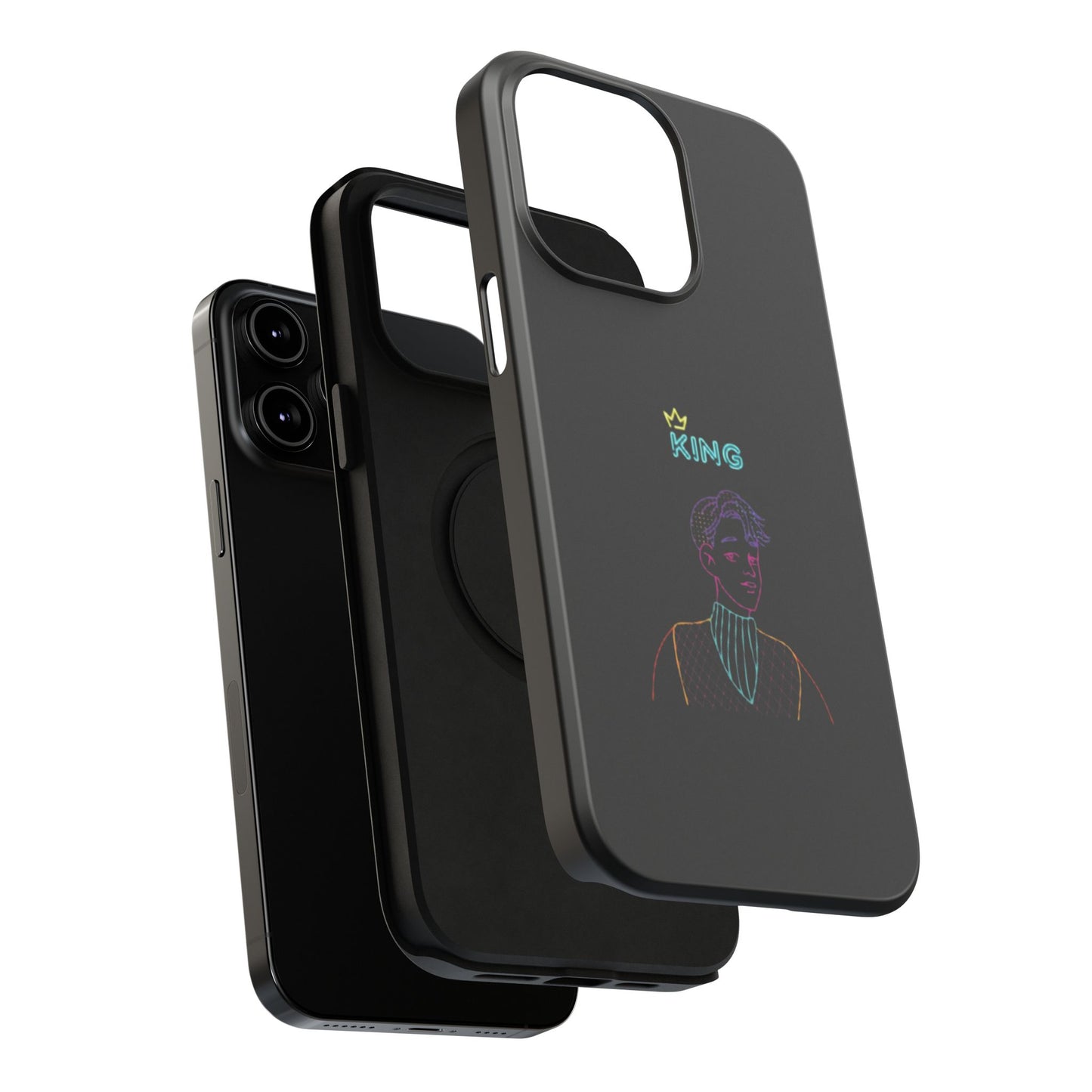 Impact-Resistant Phone Case  – Durable, Stylish Protection for Your Phone, Gift for Royalty Enthusiasts, Smartphone