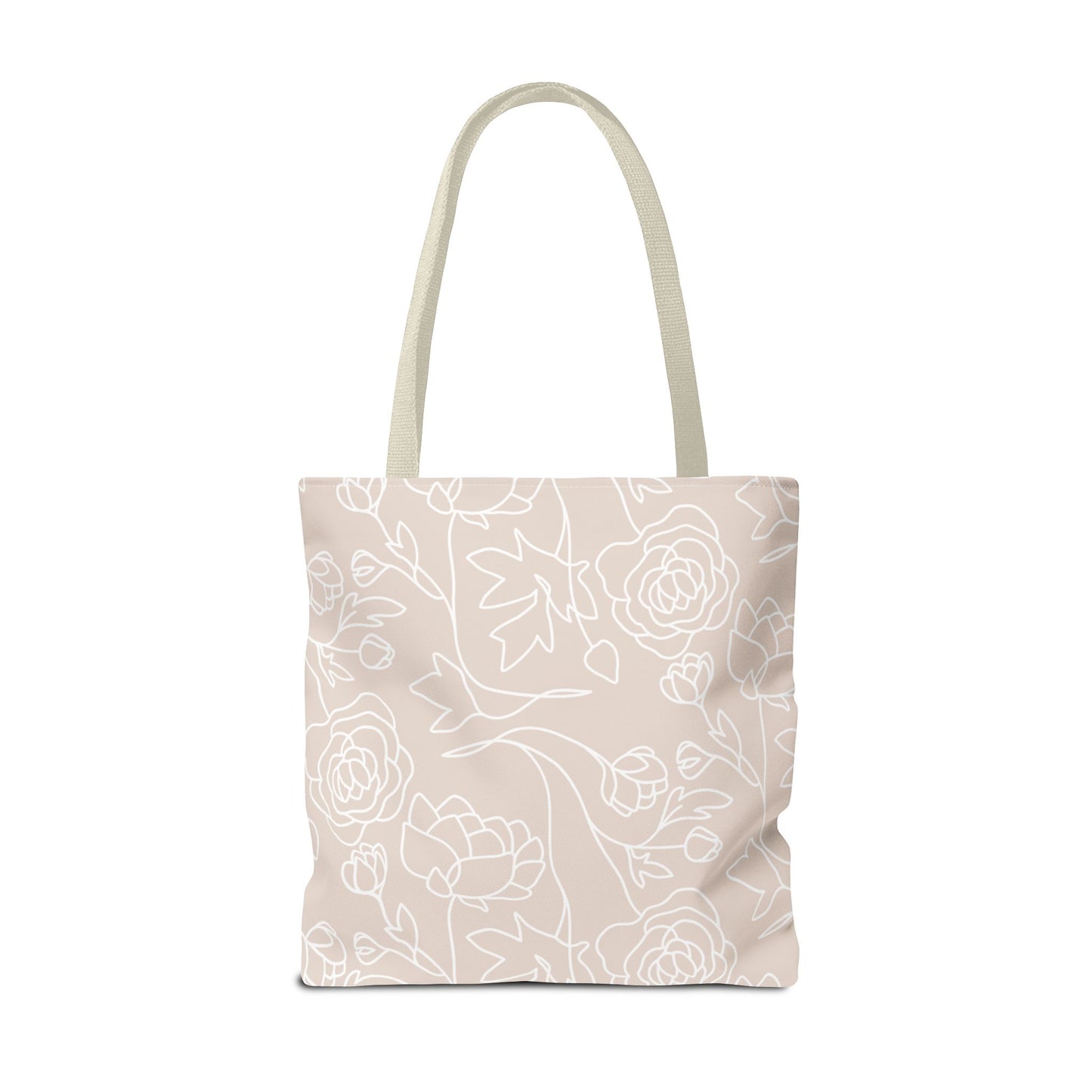 Inspirational Floral Tote Bag |Bag for Everyday Use, Eco-Friendly Gift, Shopping Bag, Beach Tote, Gift for Friends
