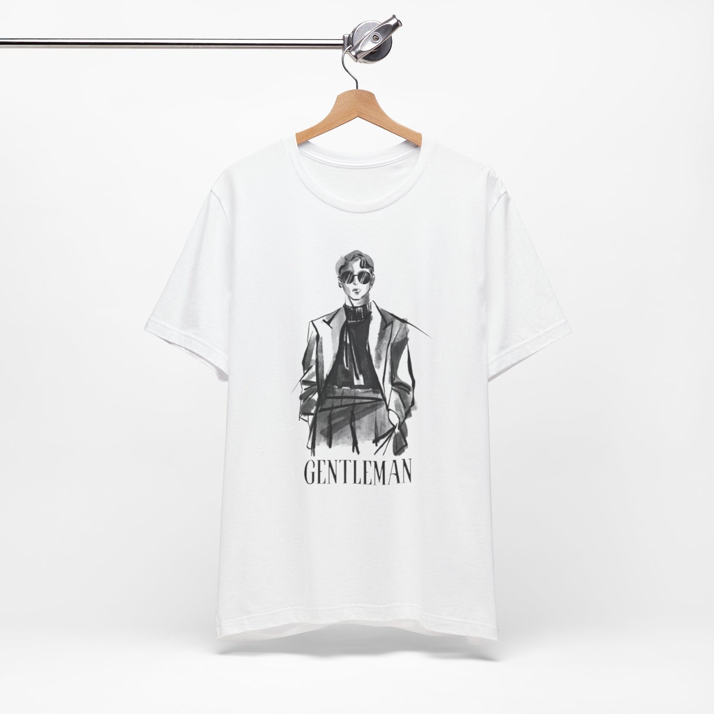 Gentleman Graphic Tee, Cool  Wear, Gift for Men, Stylish Streetwear, Men Fashion Shirt, Trendy Summer Top