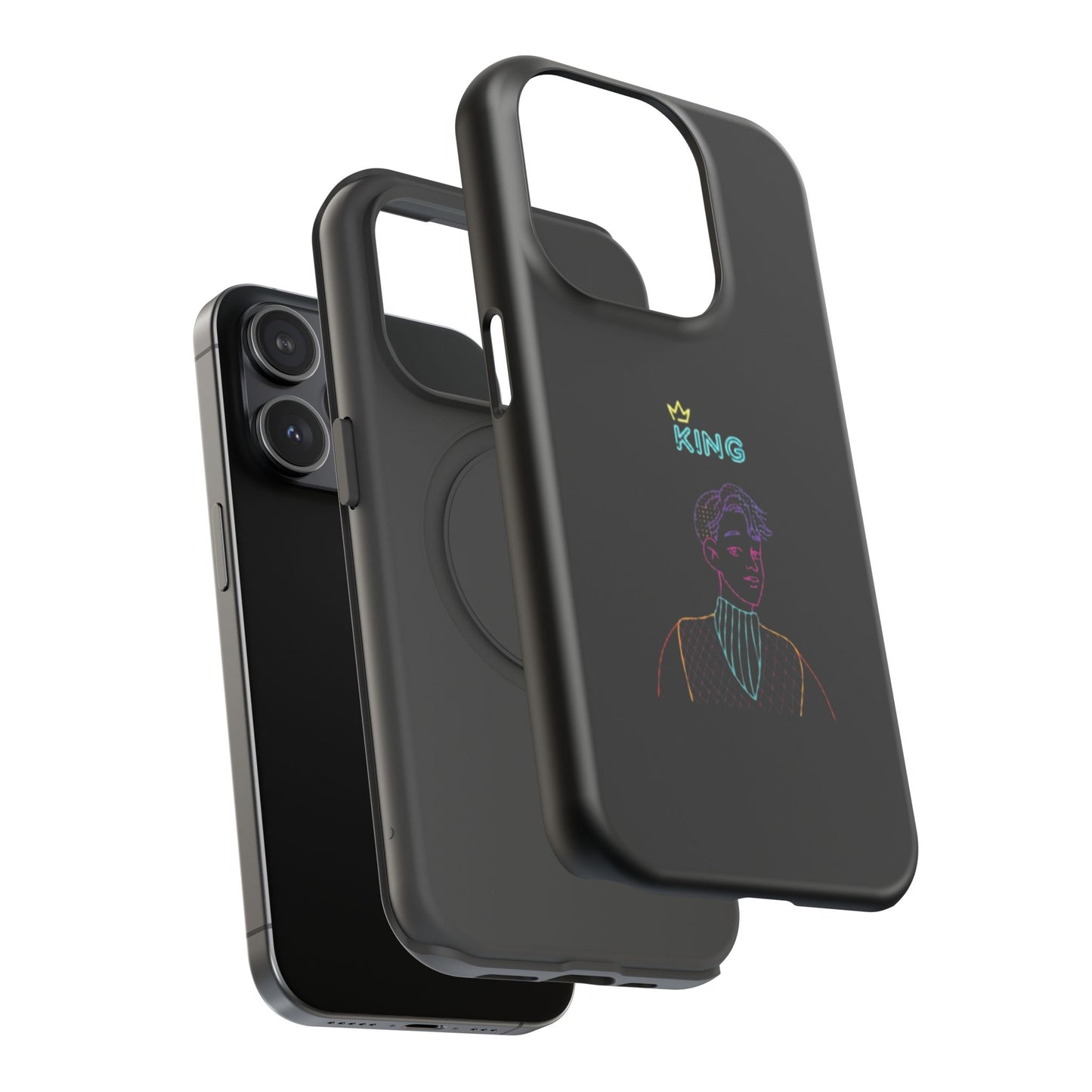 Impact-Resistant Phone Case  – Durable, Stylish Protection for Your Phone, Gift for Royalty Enthusiasts, Smartphone